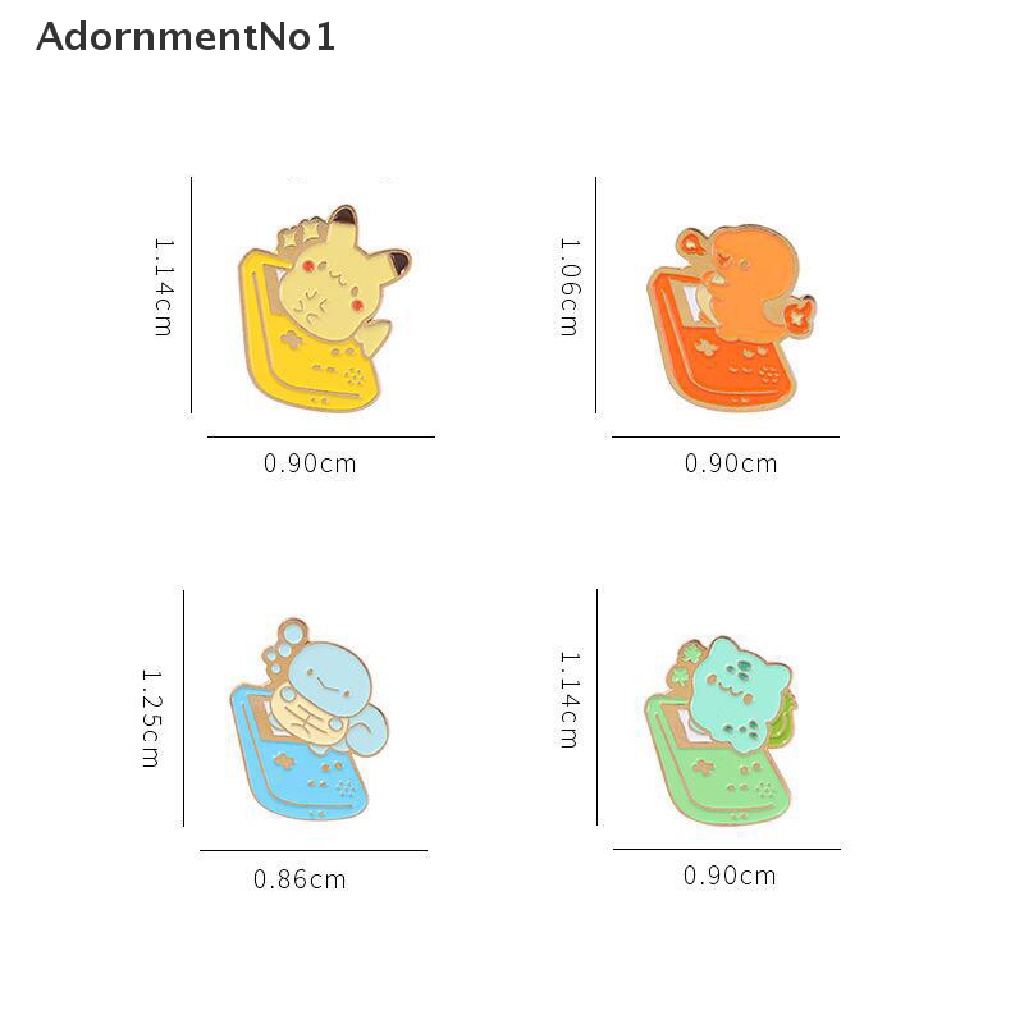 (AdornmentNo1) Bros Pin Enamel Desain Kartun Hewan Gaya Jepang / Korea Selatan