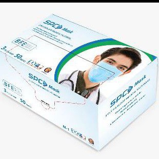 MASKER SPC 3ply medis ori dan murah