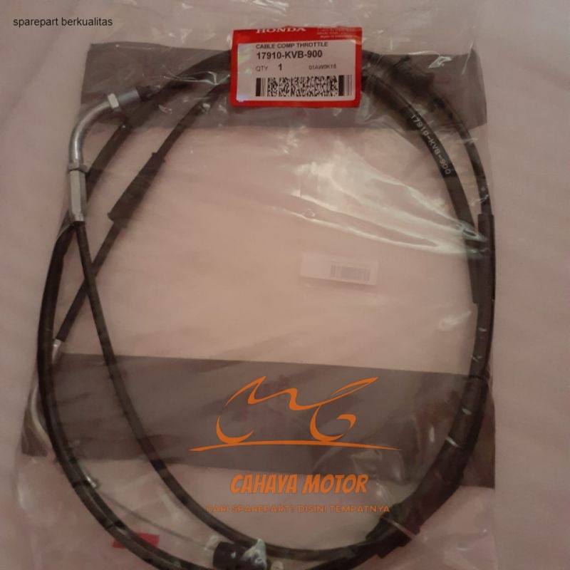 KABEL GAS BEAT KARBU /VARIO KARBU