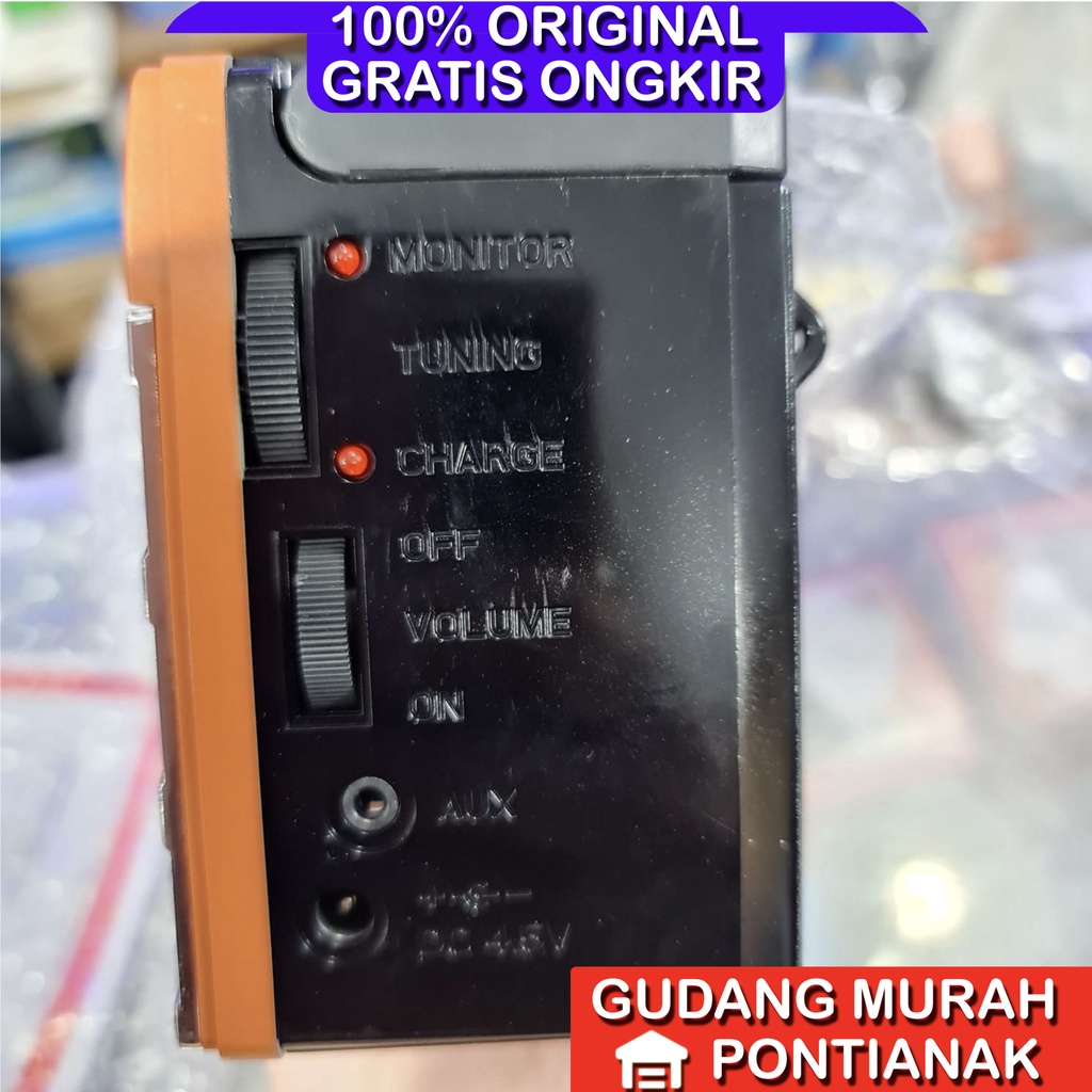 Radio Souness Lengkap dengan senter dan USB MP3 SNI 1513 U