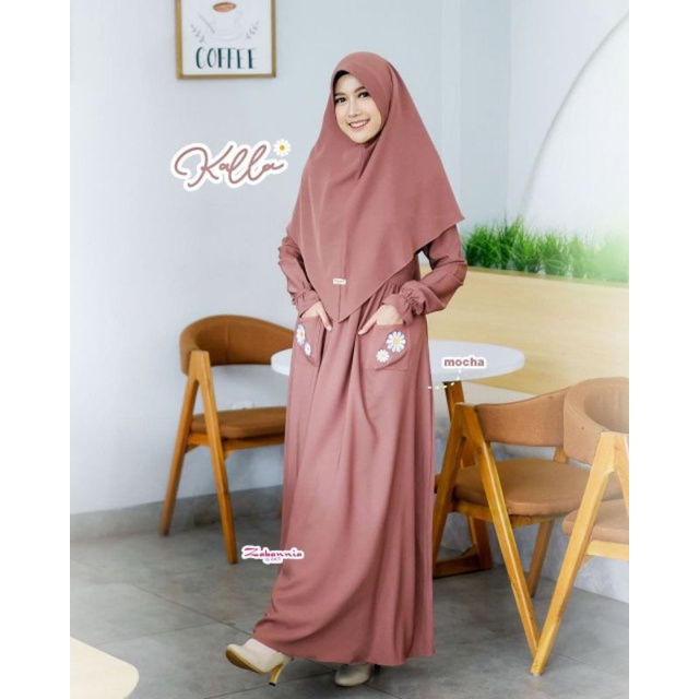[COD] ZABBANIA KALLA DRESS ONLY GAMIS DEWASA KATUN BUSUI ORIGINAL DISKON