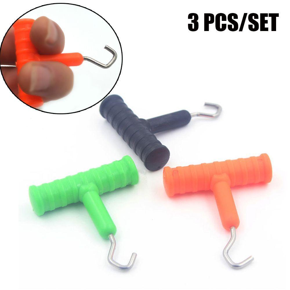 TOP 3pcs /set Penarik Simpul Pancing Terminal Bahan ABS Merk Berkualitas