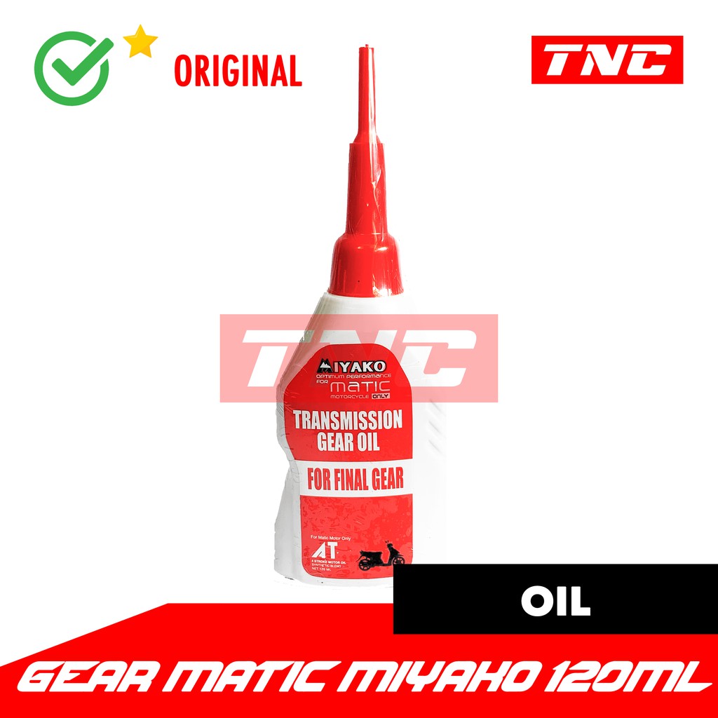 Oli Gardan Miyako 120mL Oil Gear Matic Matik Metik Motor