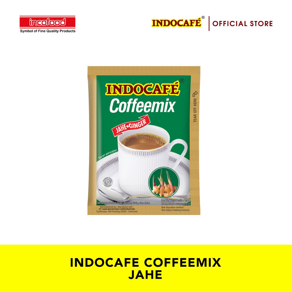 Indocafe Coffeemix Jahe (5 sachet)