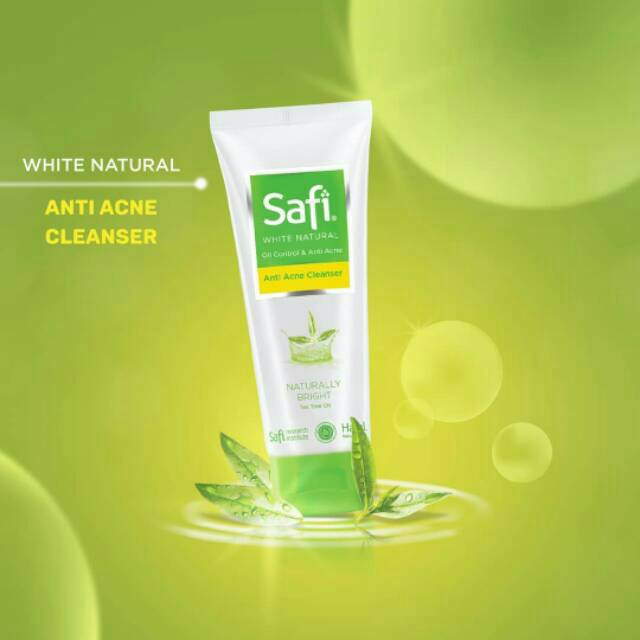 Safi White Natural Anti Acne Cleanser