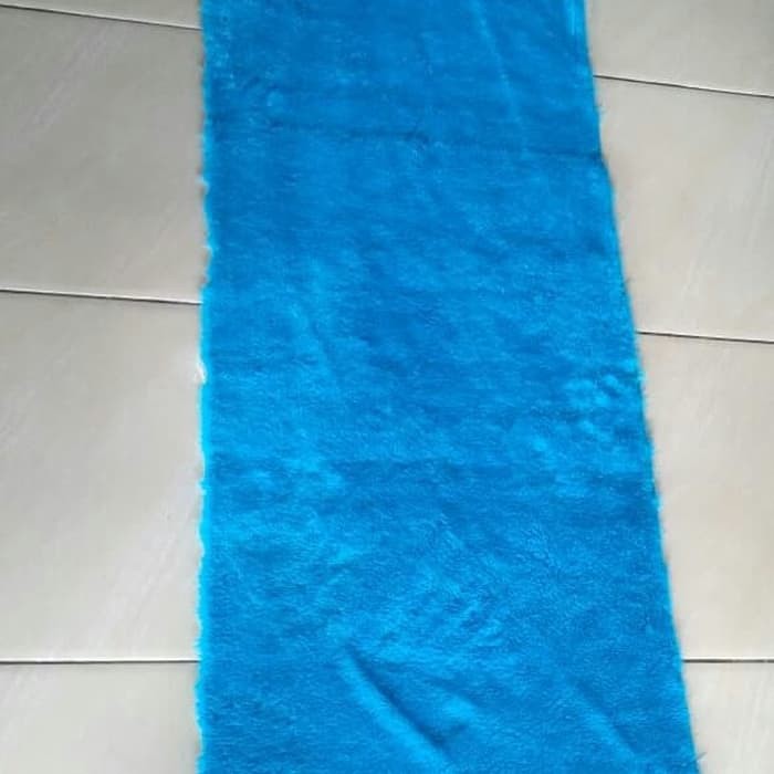 45X150 Cm Biru Muda Alas Bulu Dashboard Mobil Aksesoris Interior