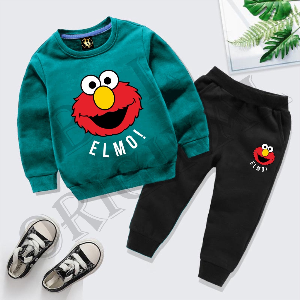 BS/COD/SETELAN ELMO ANAK ANAK 1-7 TAHUN//REALPIC//GOOD QUALITY