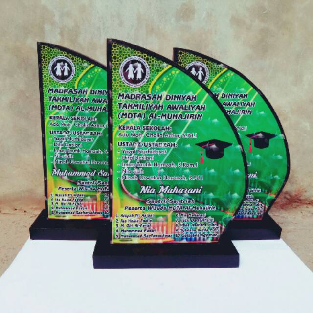 Vandel Plakat Kayu Murah Custome