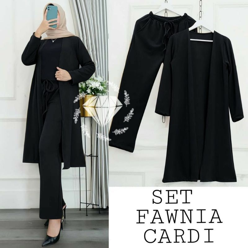 LONG CARDIGAN VOXY / OUTER WANITA KARDINGAN / SET CARDINGAN