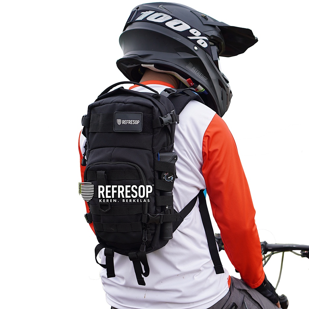 REFRESOP Original PX210 Tas Ransel Sepeda Army Hydropack Tactical