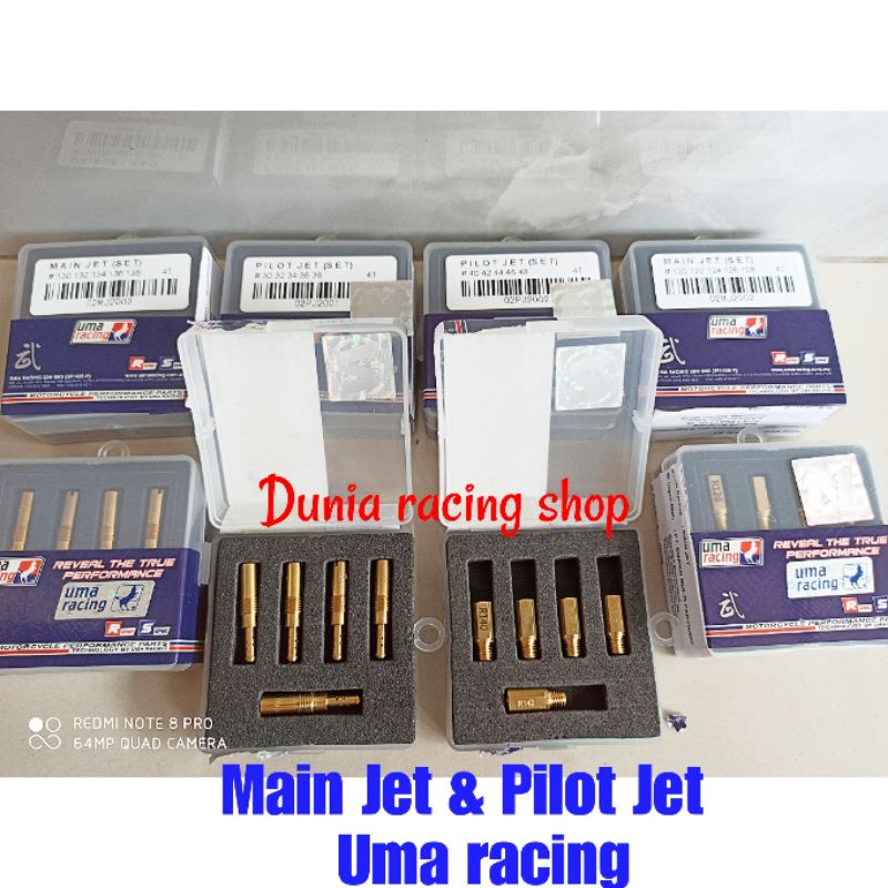 Paket Spuyer Pilot jet Main jet PJ MJ Uma racing PWK Uma Racing PE Uma racing Pilotjet Mainjet Uma racing