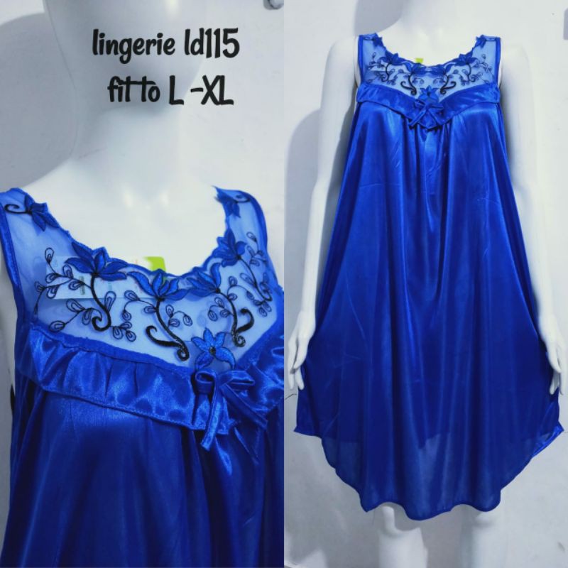 LINGERIE SATIN / BAJU TIDUR PENGANTIN / DASTER RENDA / DASTER CANTIK / DASTER SEXY