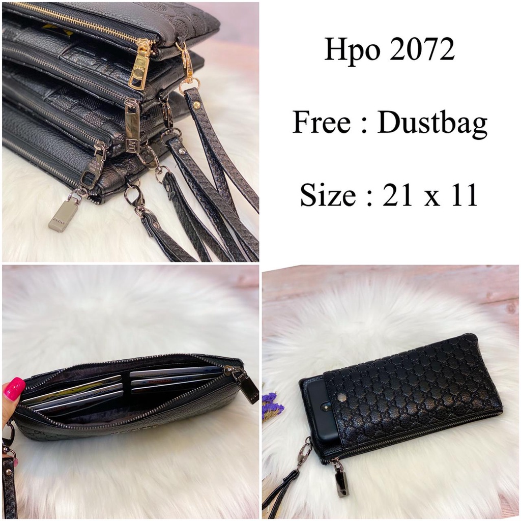 pouch hp 2072 uk 21x11 cm import free dustbags dan tali pendek