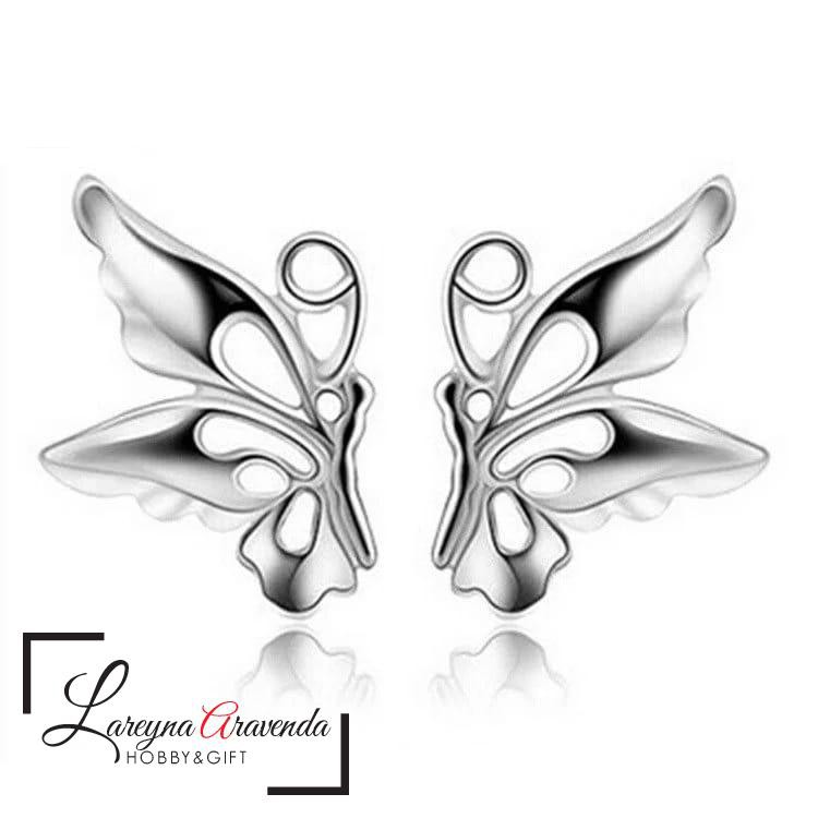 Anting Titanium Wanita Motif Kupu Kupu Butterfly AT005