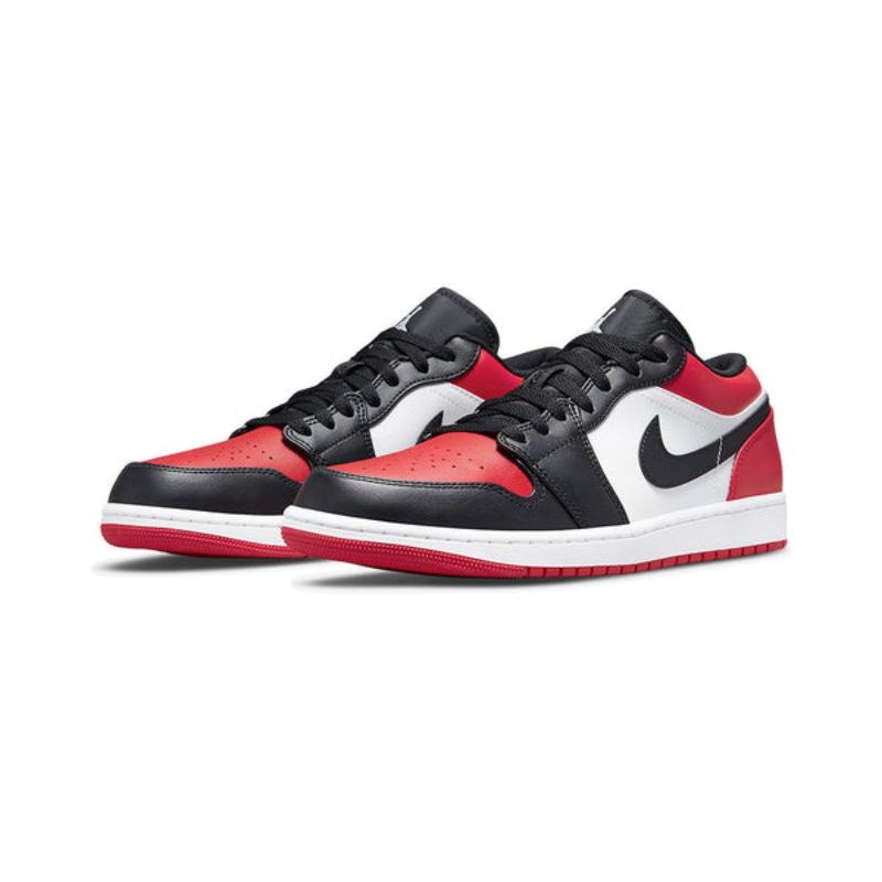 SEPATU BIG SIZE 48,5 - NIKE AIR JORDAN 1 LOW BRED TOE || ORIGINAL