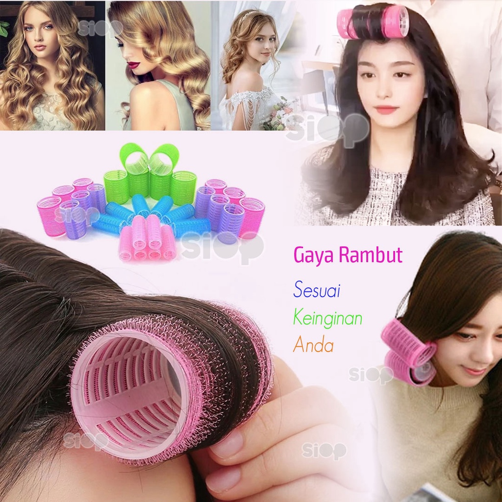 Roll Hair Curler Rambut Keriting Curling Styling - Gulungan Rambut Tube (SATUAN)