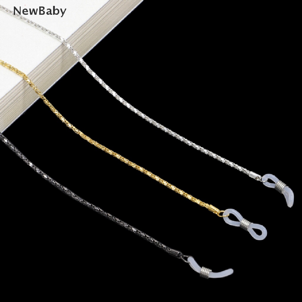 NewBaby Reading Glasses Spectacles Sunglasses Glasses Holder Neck Cord Metal Strap Chain ID