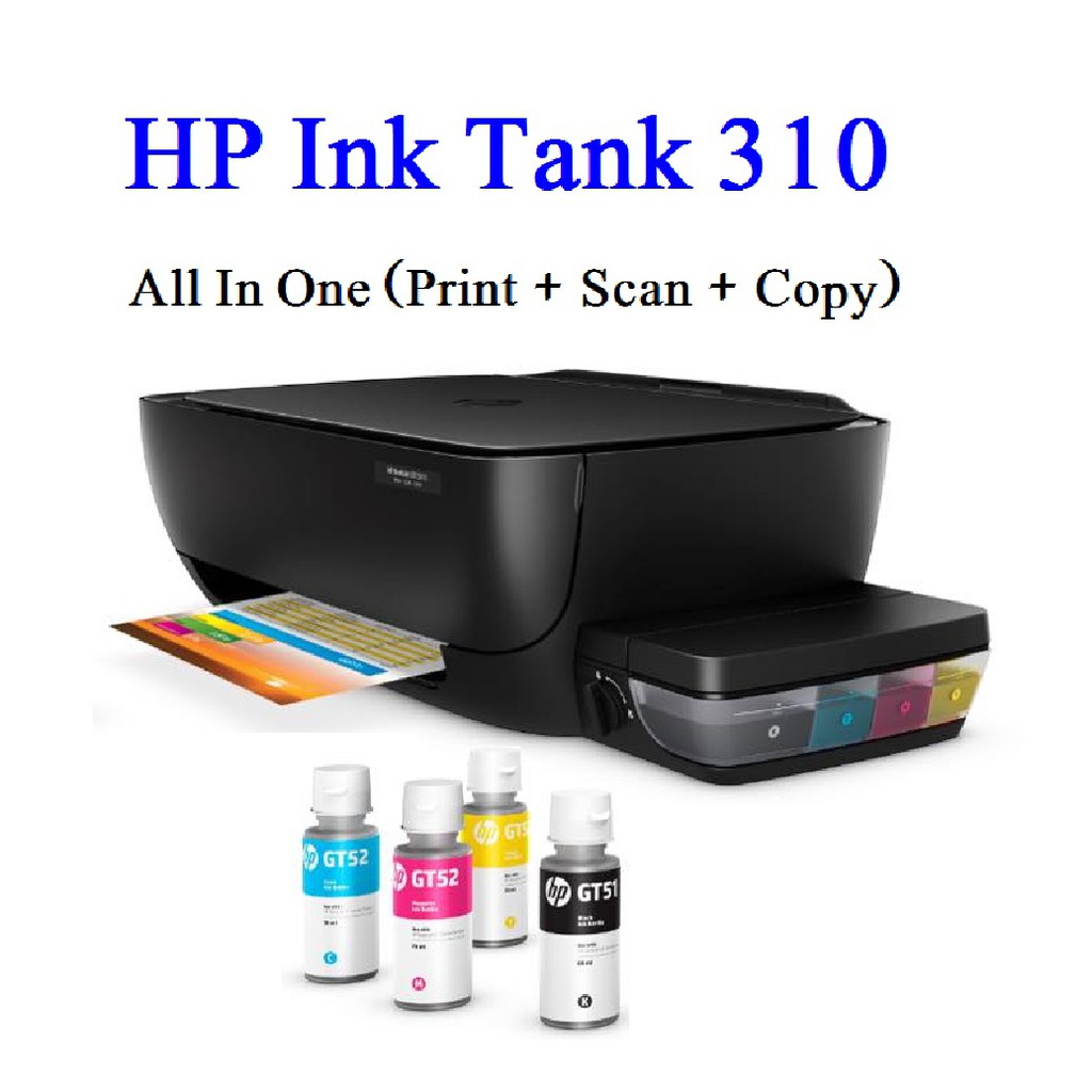 Jual Hp Ink Tank 315 All In One Printer Black Online September 2020 Blibli Com