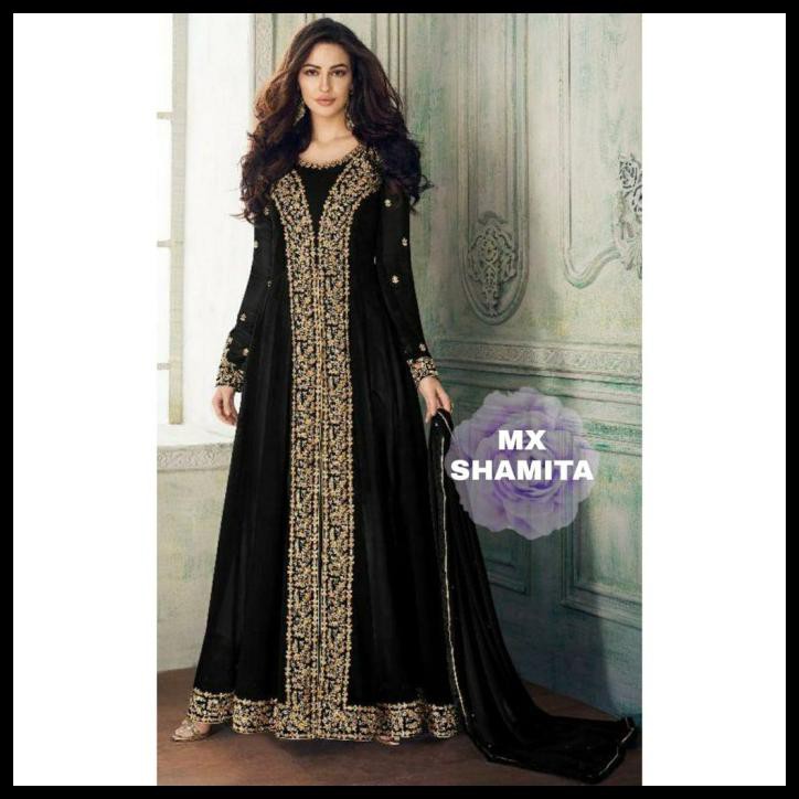 Baju Gamis India Mita 2In1 Maxi Dress Syari Muslimah Model Terkini