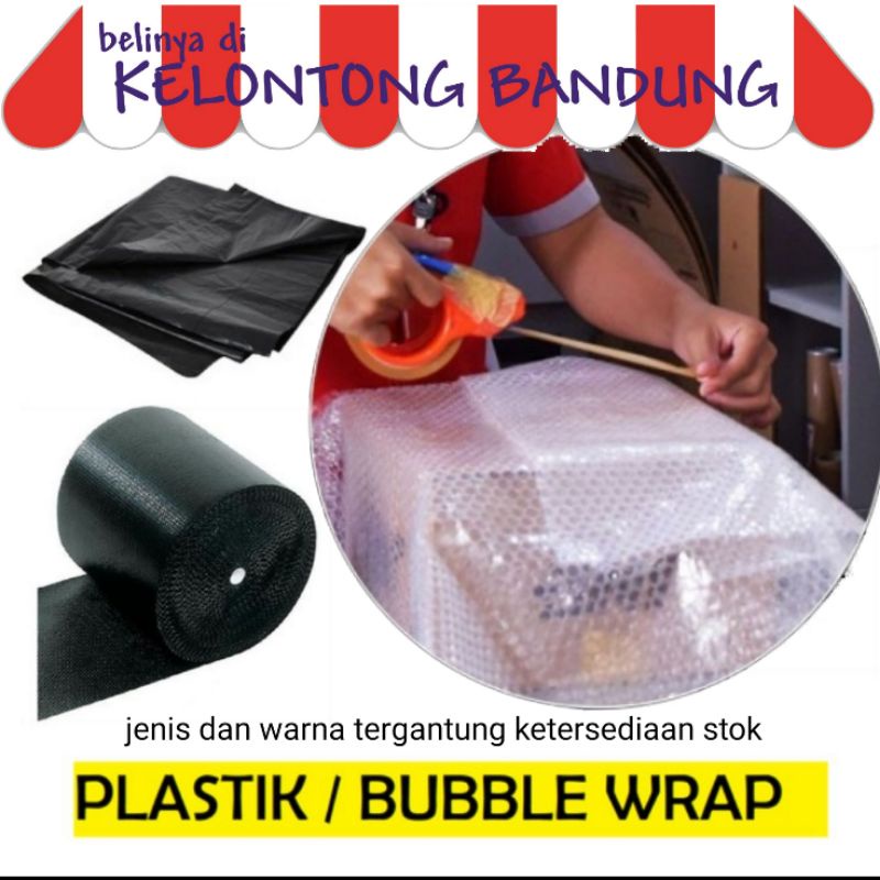 

Packing Tambahan Plastik / Bubble Wrap Khusus Kurir Instant / Sameday