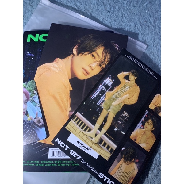 Jaehyun Seoul City Postcard dan Stiker