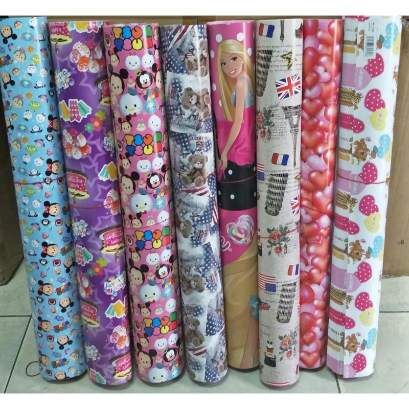 

kertas kado Karakter - Terima Bungkus Kado