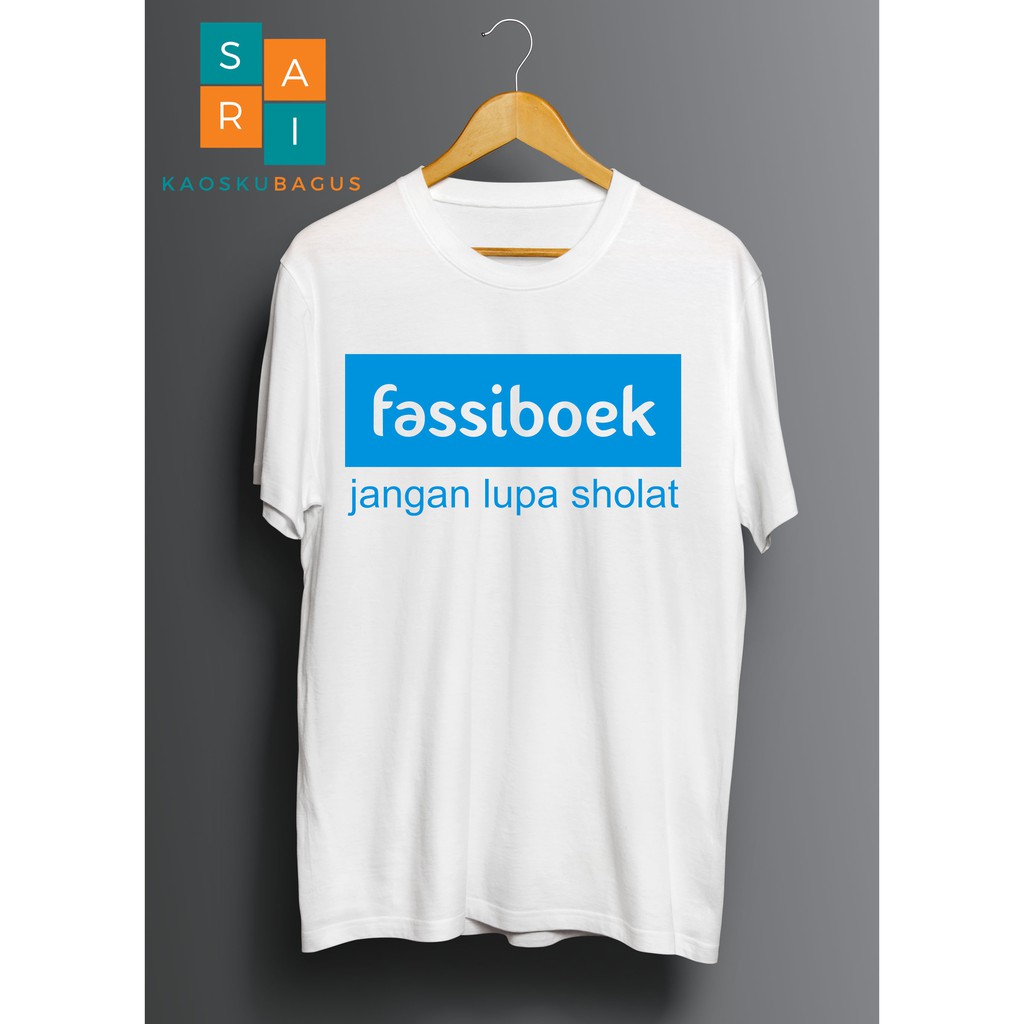 Kaos Dakwah Fassiboek Kaos Distro Pria Keren