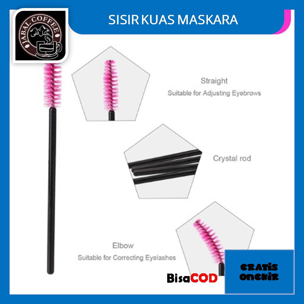 Sisir Kuas Maskara / Sikat Bulu Mata / Mascara Wand Brush 05