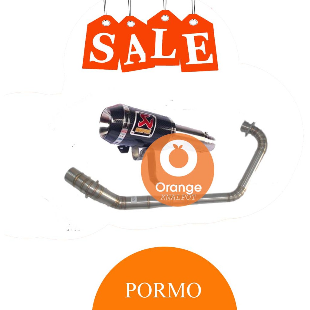 Knalpot Racing Fullcacing Akrapovic GPM1 Black CBR 150R Facelift/Lokal/Thailand/new CB150 R/CB150old