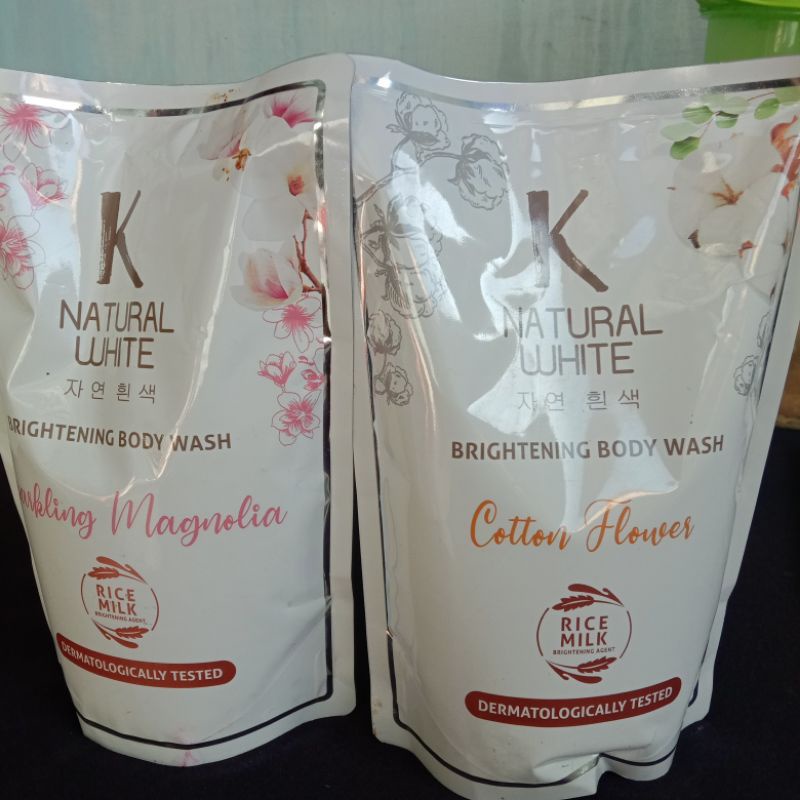 K Natural White Sabun Mandi Cair