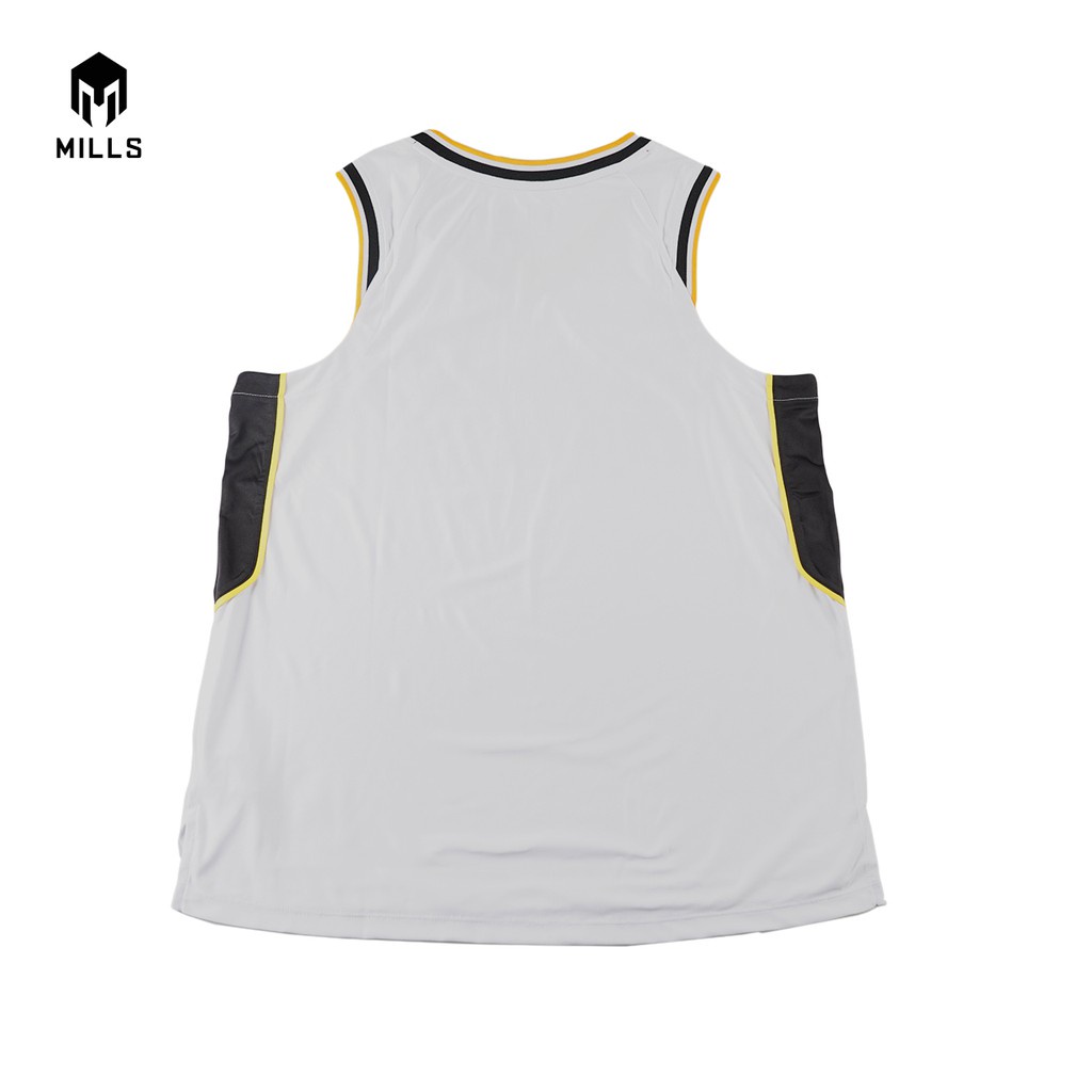 MILLS Bali United Basketball Away Jersey 26002BU White Original