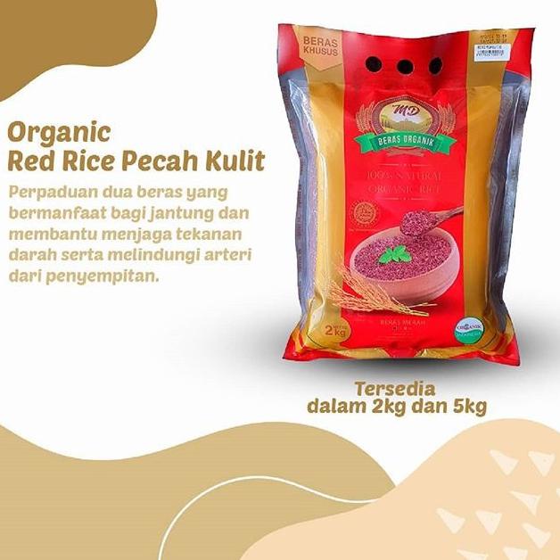 

Big Sale Organic Red Rice Pecah Kulit - Beras Organik - Beras Merah - MD 2kg Diskon
