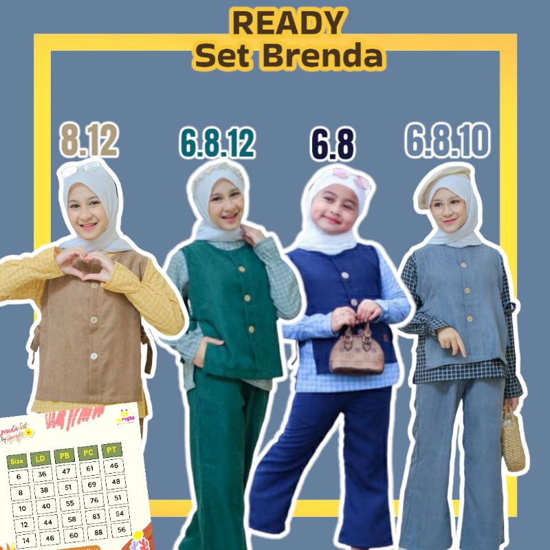 BRENDA SET BY UPRIGHT