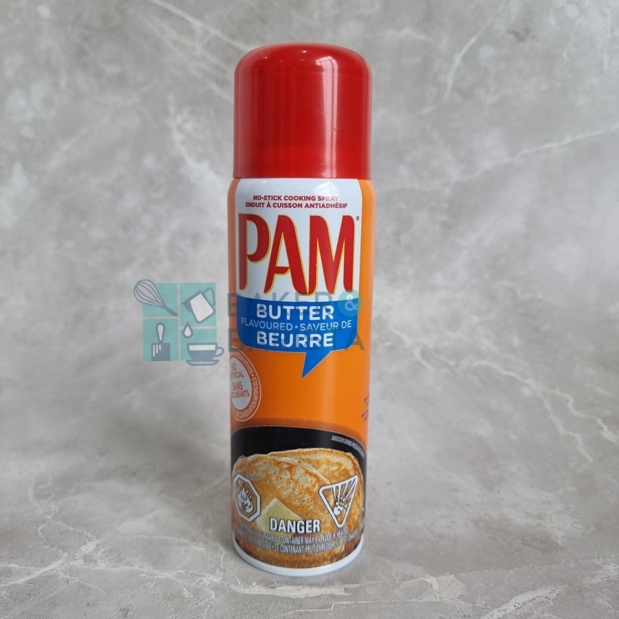 pam butter spray baking spray cooking spray minyak semprot anti lengket