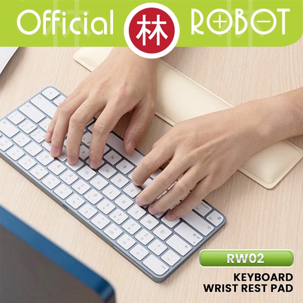 ROBOT RW02 Ergonomic Design PU Material Keyboard Wrist Rest Pad ORI