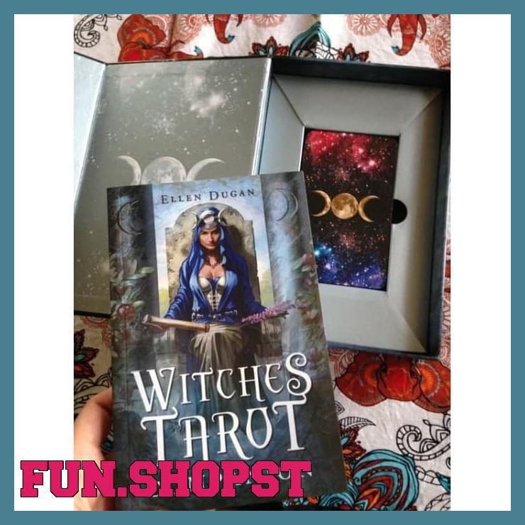 READY WITCHES TAROT CARD DECK KIT PAKET KARTU