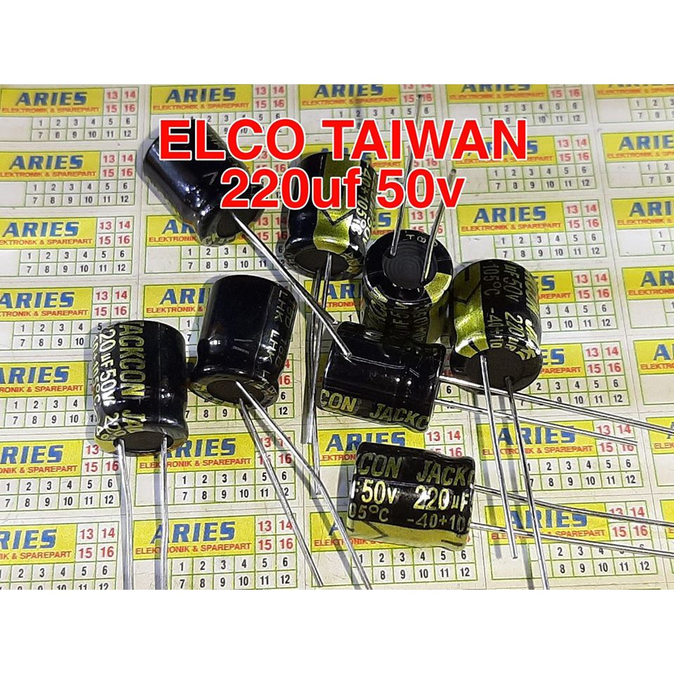 ELCO 220uf 50v Original