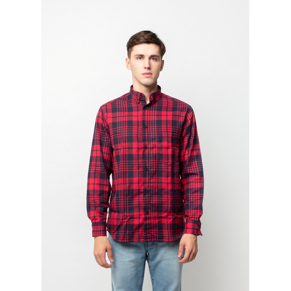 

Erigo Flannel Aula Red