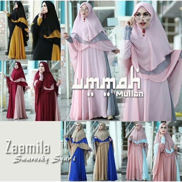 Gamis / syari Zaamila by Ummah Mulan