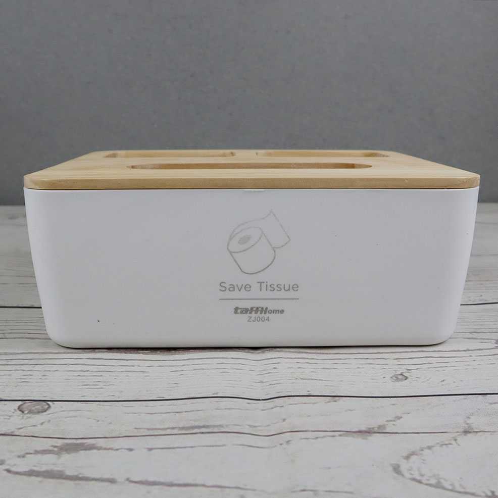Tempat Tisu Tissu Tissue Kayu Serbaguna Multifungsi - TaffHOME - ZJ004