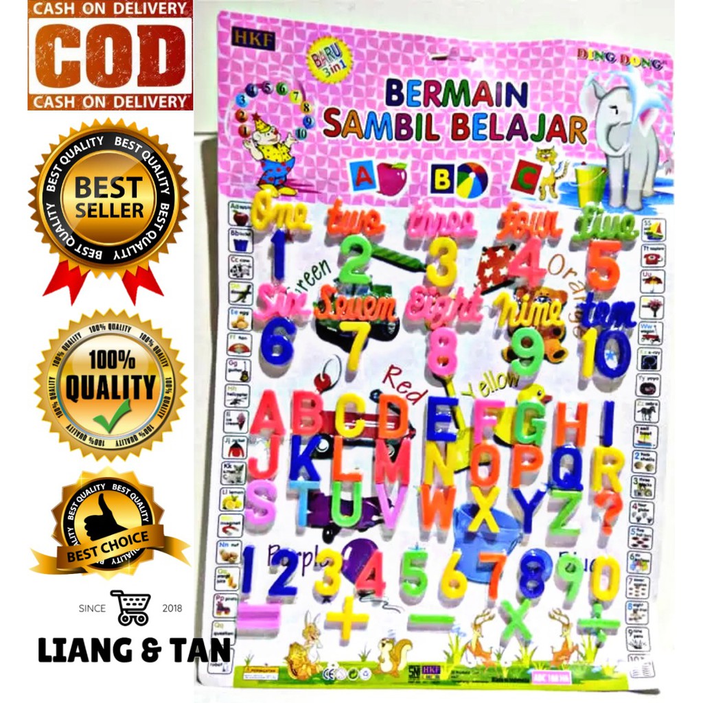 PROMO FULL SET Mainan Anak Edukasi Huruf Dan Angka PROMO FULL SET Mainan Anak Edukasi Huruf Dan Angka