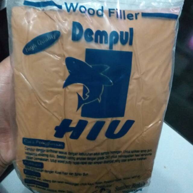 Dempul kayu dempul hiu murah praktis woodfiller jati kayu jati belanda