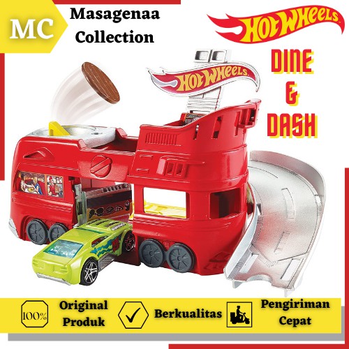 Mainan Lintasan Jalanan Arena Kota Trek Hot Wheels Hotwheels Hotwheel Track City Makanan Action Ori