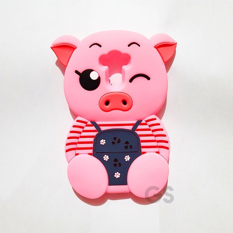 Silikon 3D karakter REDMI 4 PRIME  softcase boneka karakter lucu / silikon tebal karakter lucu / case anak anak warna biru / pelindung hp