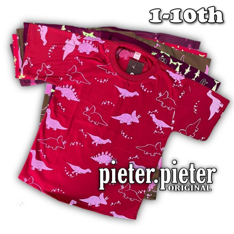 Ecer Kaos anak FULLPEINT sablon usia 1-10 tahun