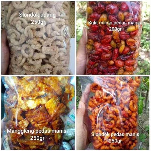 

Slondok Udang/Kulit Melinjo/Manggleng/Slondok pedas