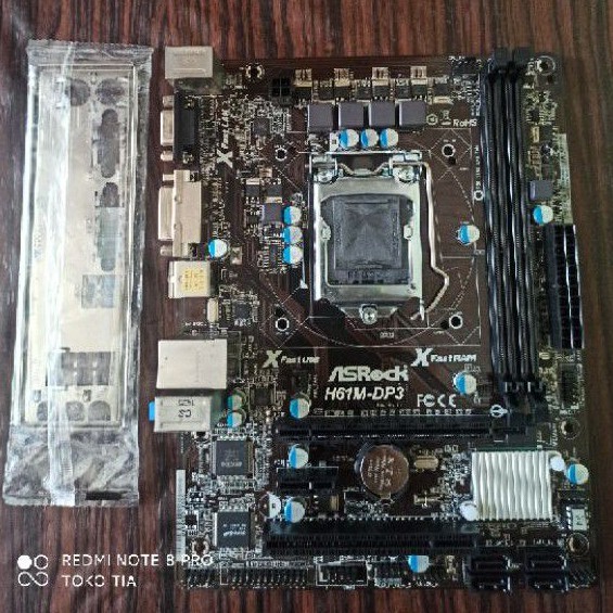 Asrock H61M-DP3 soket 1155 support i7 3770K
