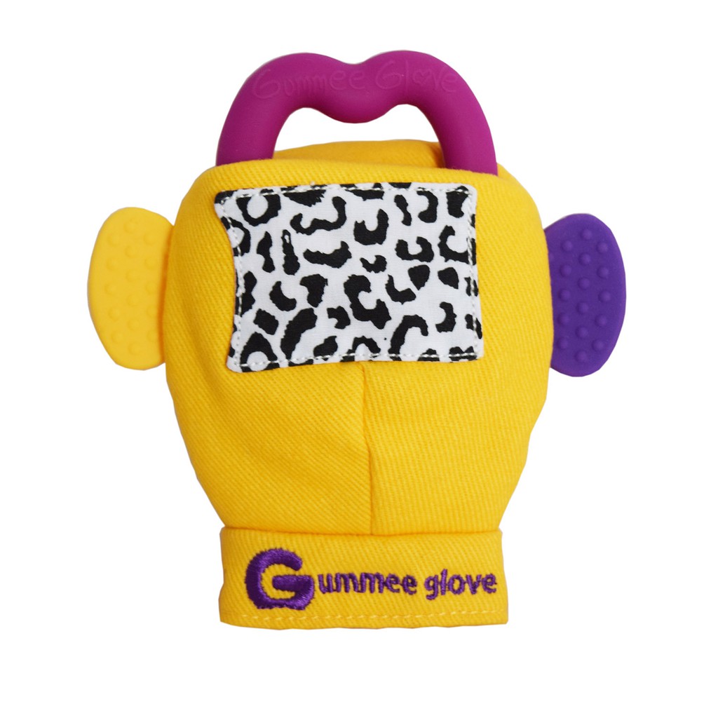 Gummee Glove Teething Mitten Yellow