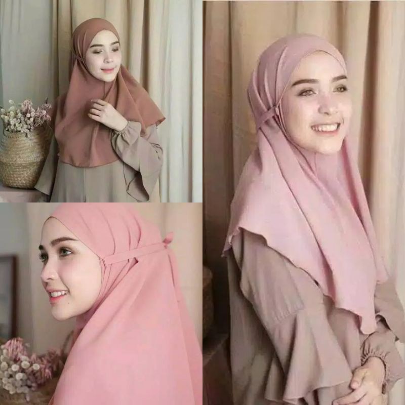 PROMO..!! BERGO HIJAB UKURAN S DIAMOND ELZIE HIJAB