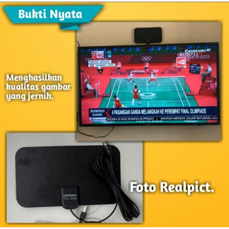 Antena Digital Antena TV bagus Antena Digital LED TV UHD TV  DVBT2